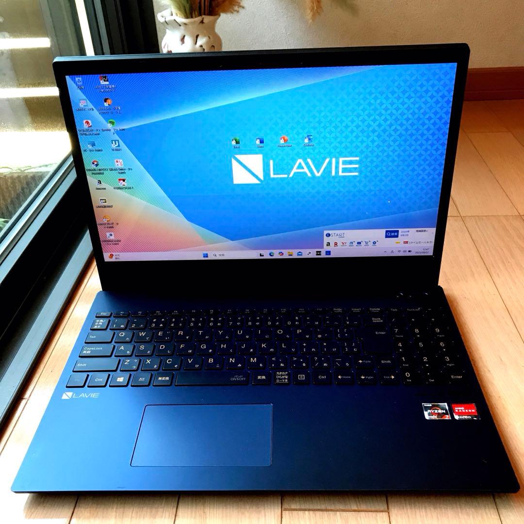 美品 LaVie N1585/AAL (新品M.2NVMe SSD 1TB)
