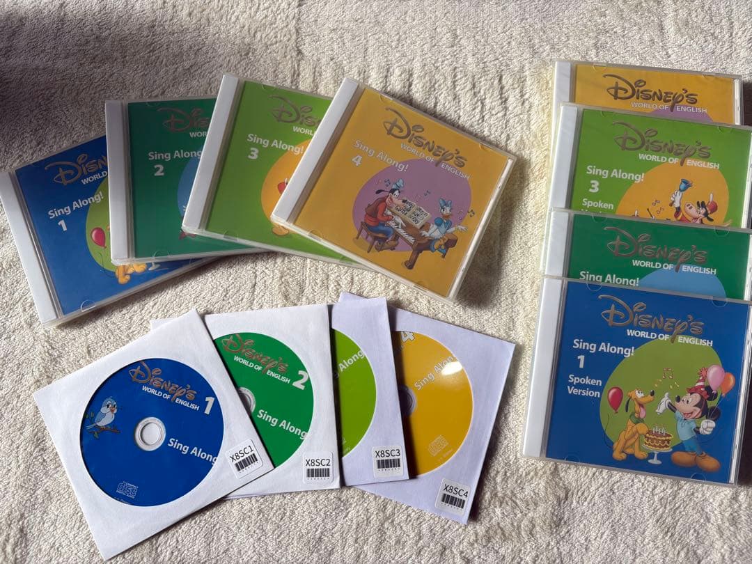 DWE 英語システム　sing along 中古品セット　2017年版　新子役