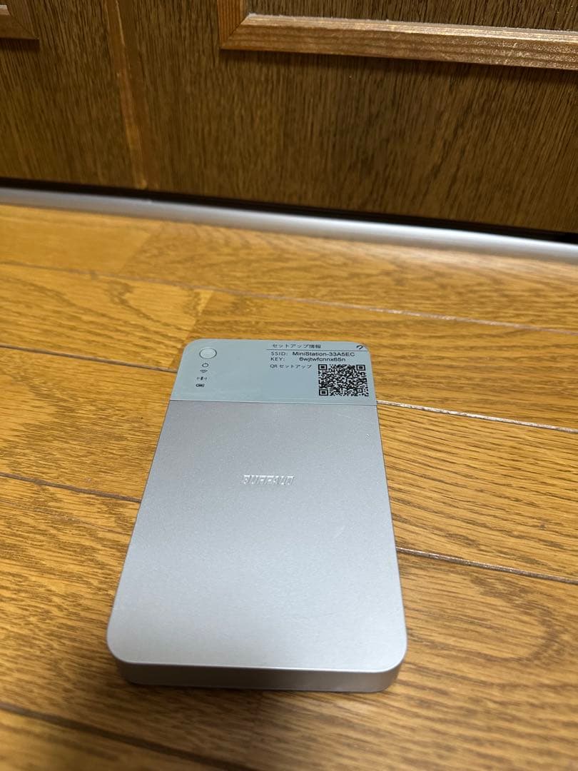 HDW-PD1.0U3 BUFFALO Wi-Fi接続ポータブルHDD ジャンク