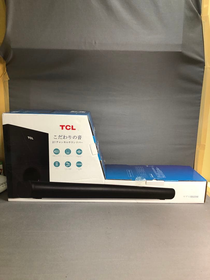 ☆【未使用】TCL サウンドバー モデルS522W 200W 2024年製