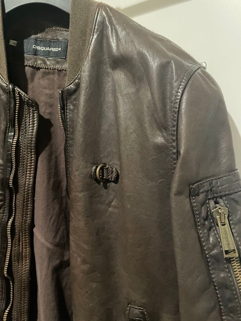 DSQUARED２　　ディースクエアード レザージャケット