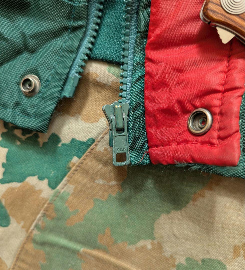 KAWASAKI カワサキ ナイロンジャケット ワークジャケット バイク 古着