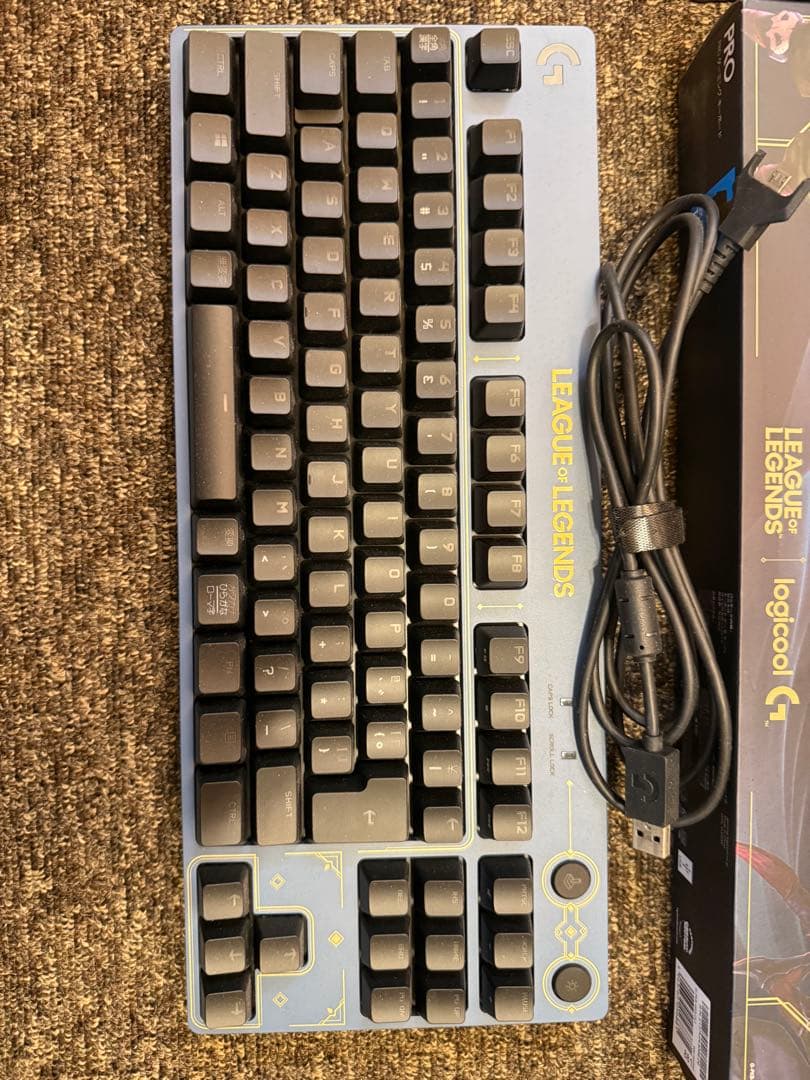 キーボード Logicool League of Legends Edition