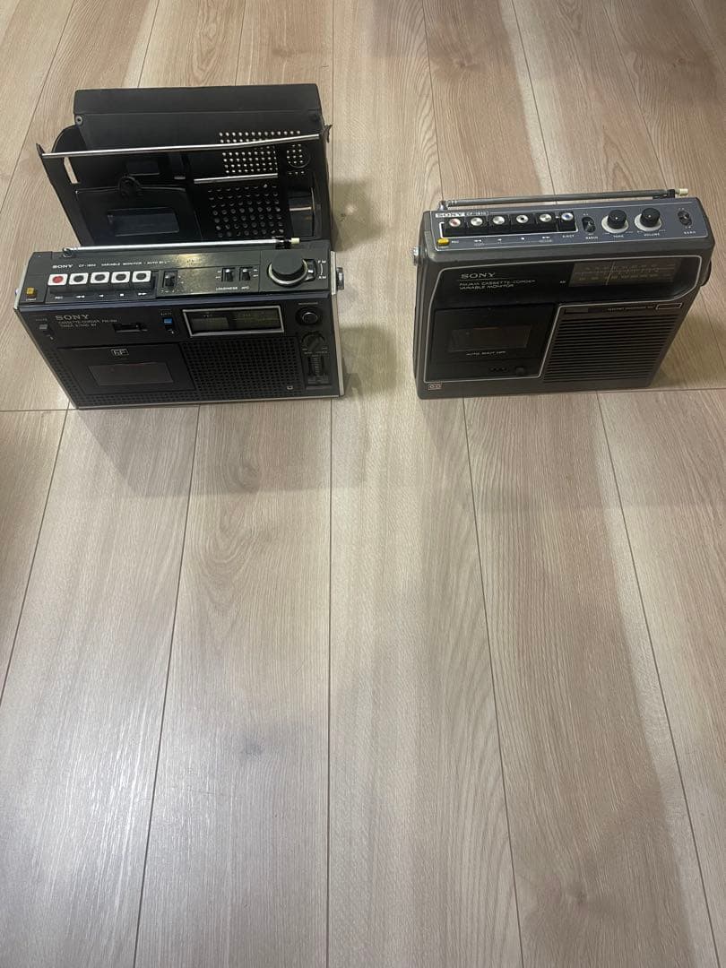 カセットプレイヤー二台セットジャンク