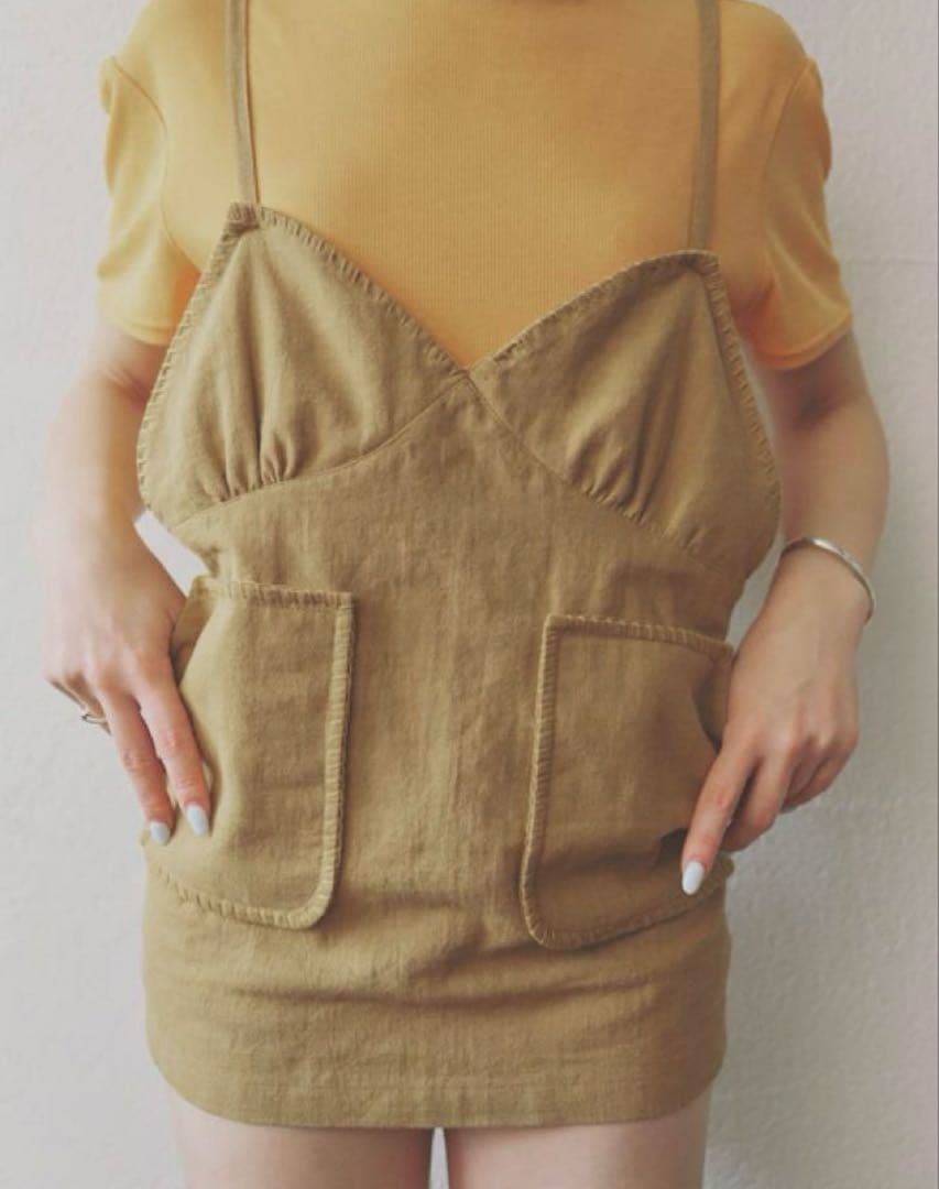 Papier パピエ　2025 ss エプロン　apron