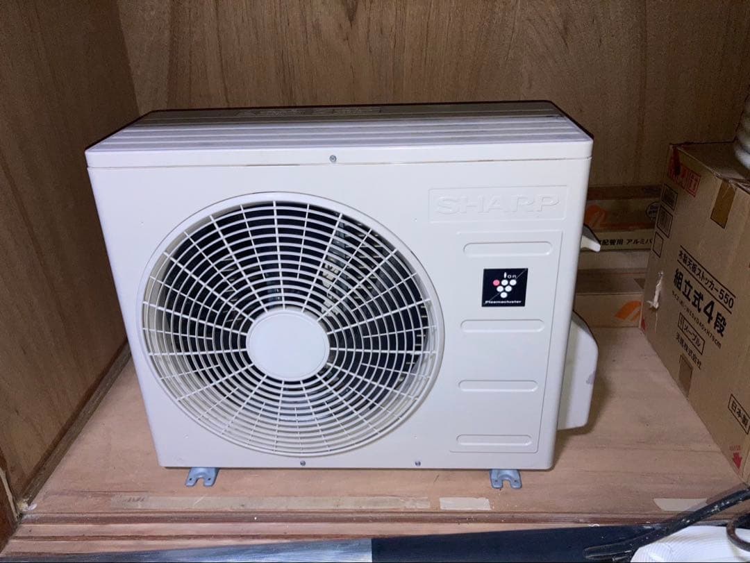エアコン（6畳用）クリーニング済