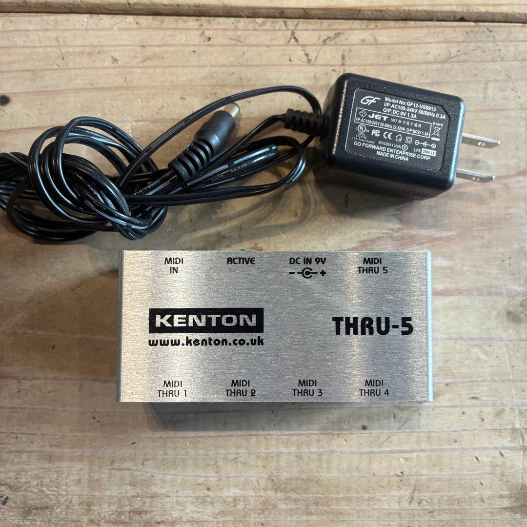 【即決可】Kenton 5アウト MIDI スルーボックス Thru-5 送料込