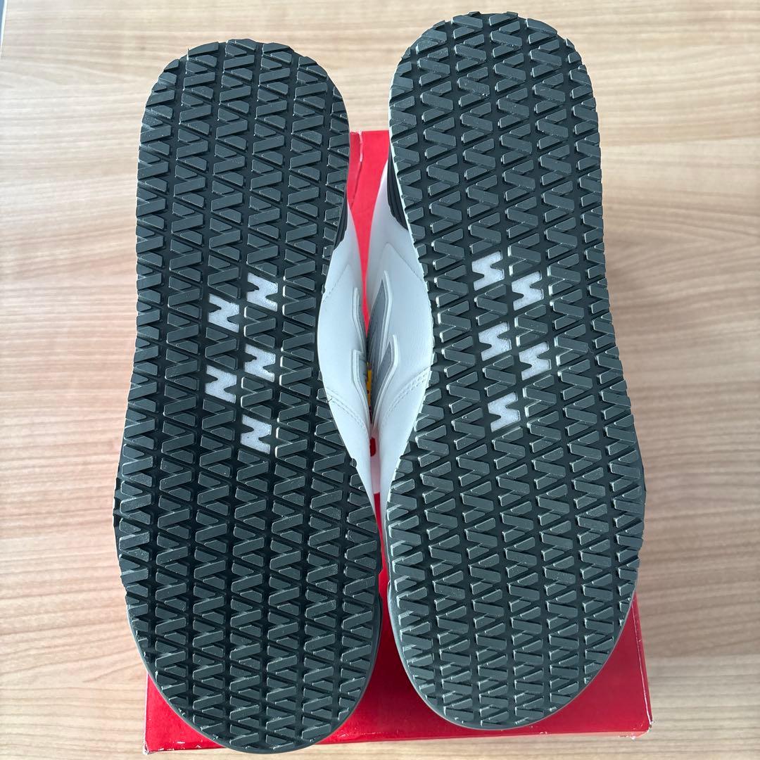 New Balance BOA 安全靴 ホワイト/グレー/オレンジ