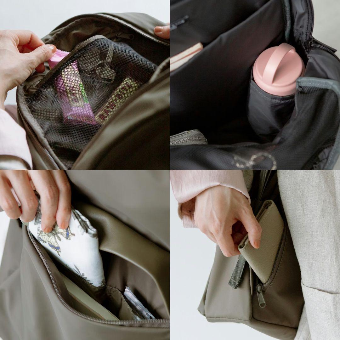 【美品】北欧暮らしの道具店 大人のためのリュックサック ブラック