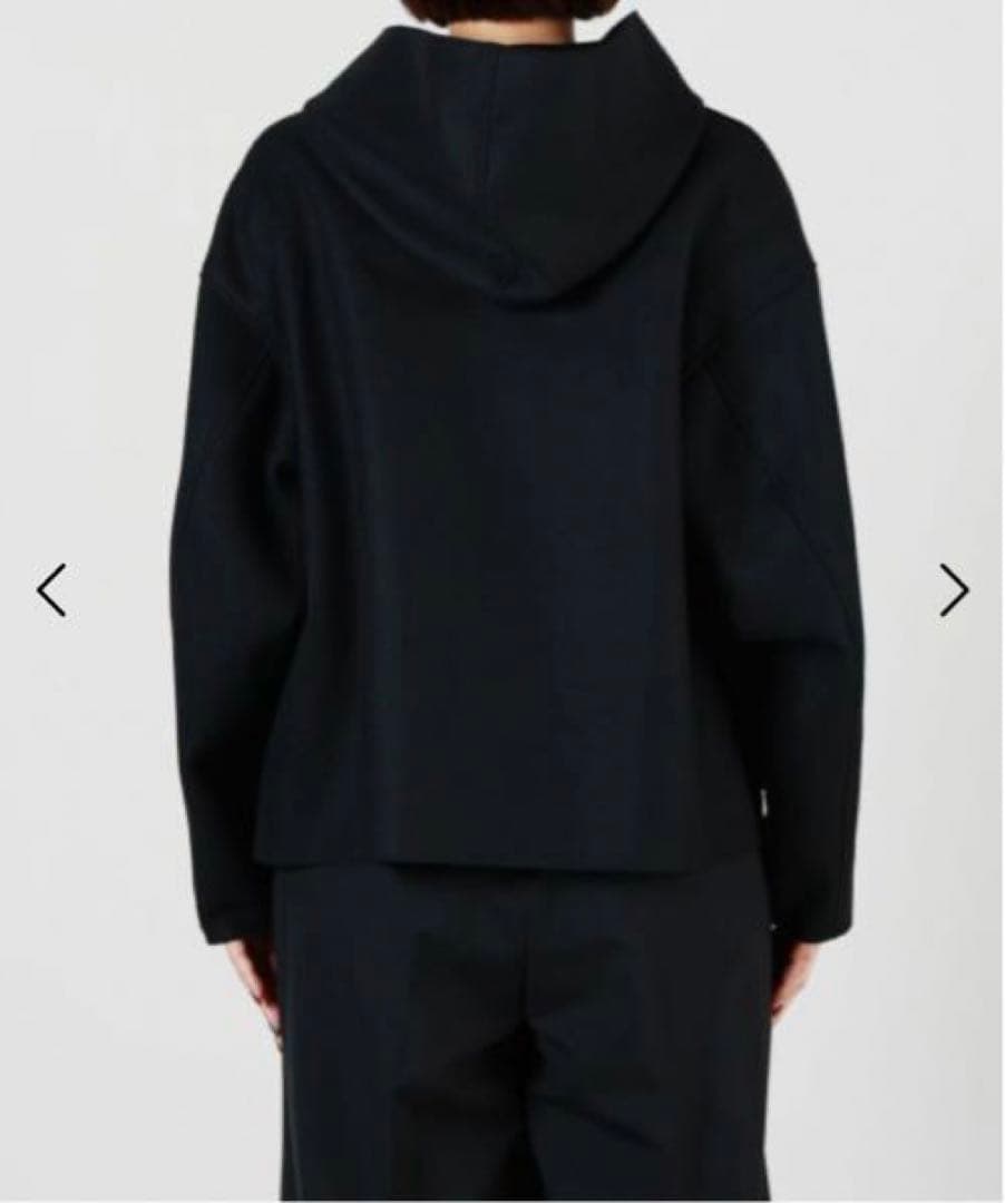 【HYKE(ハイク)】WORK JACKET ショート　ブラック　新品