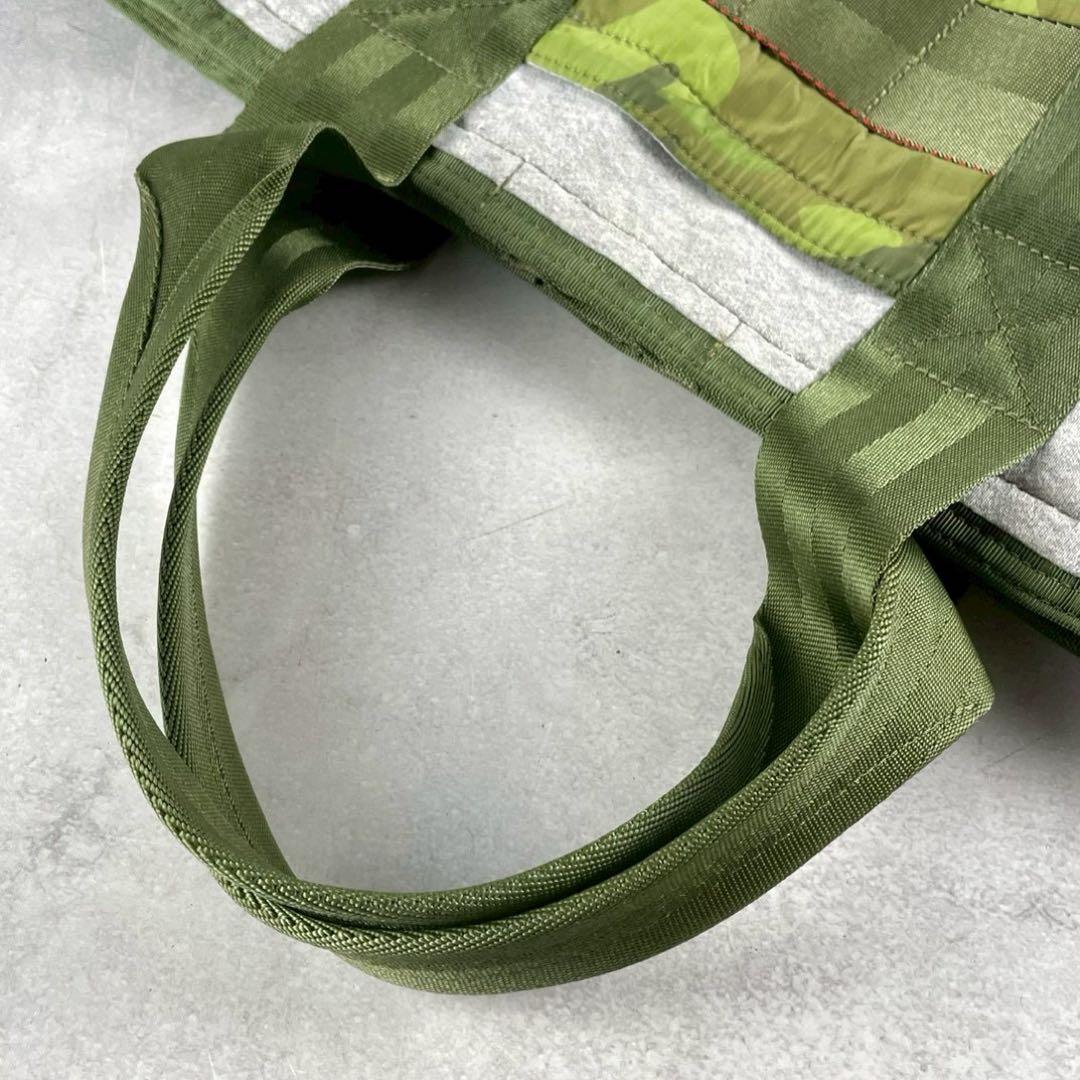 M*y様 美品 BRIEFING トートバッグ 迷彩 カモフラ キルティング パ