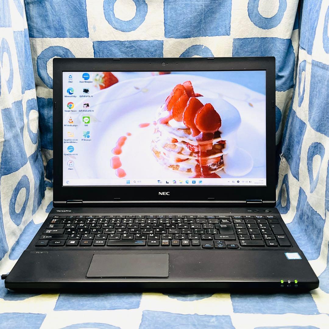 第8世代♡快速SSD256GB☆i5☆大人な黒ノートパソコン♪Windows11