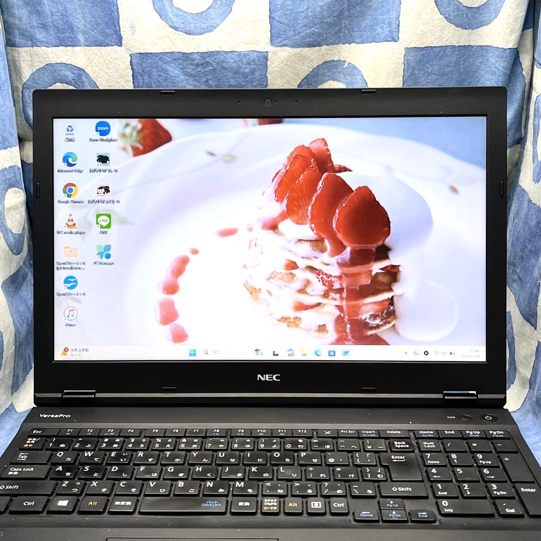 第8世代♡快速SSD256GB☆i5☆大人な黒ノートパソコン♪Windows11