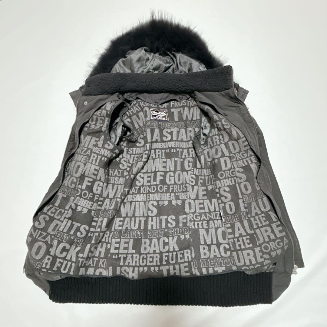 希少 平成ギャル✨メゾンギルフィー y2k ラクーンファー グランジ