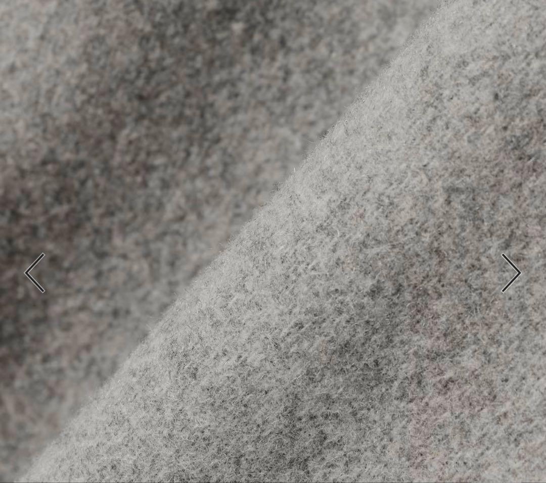 新品未使用 SHIPS any バーシティジャケット スタジャン グレーウール混