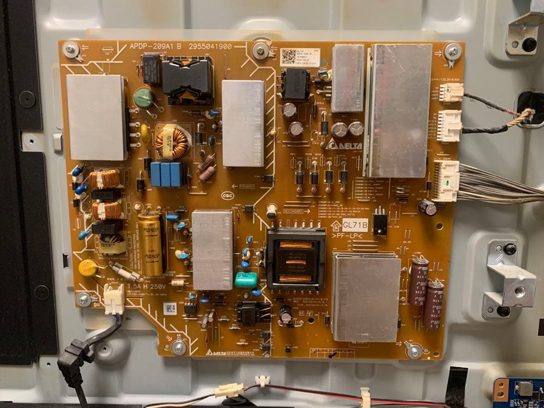 ソニー 55V型 液晶 テレビ ブラビア KJ-55X8500E 基盤セット