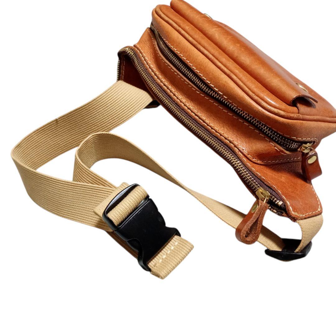 HERZ ボディバッグ ウエストバッグ ワンショルダー レザー