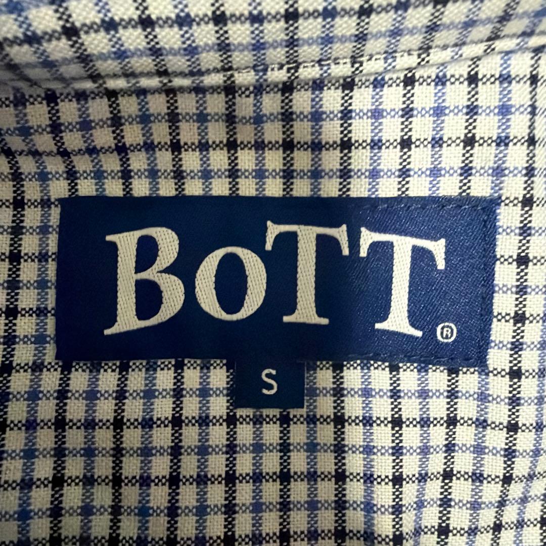 BoTT チェック柄 半袖シャツ