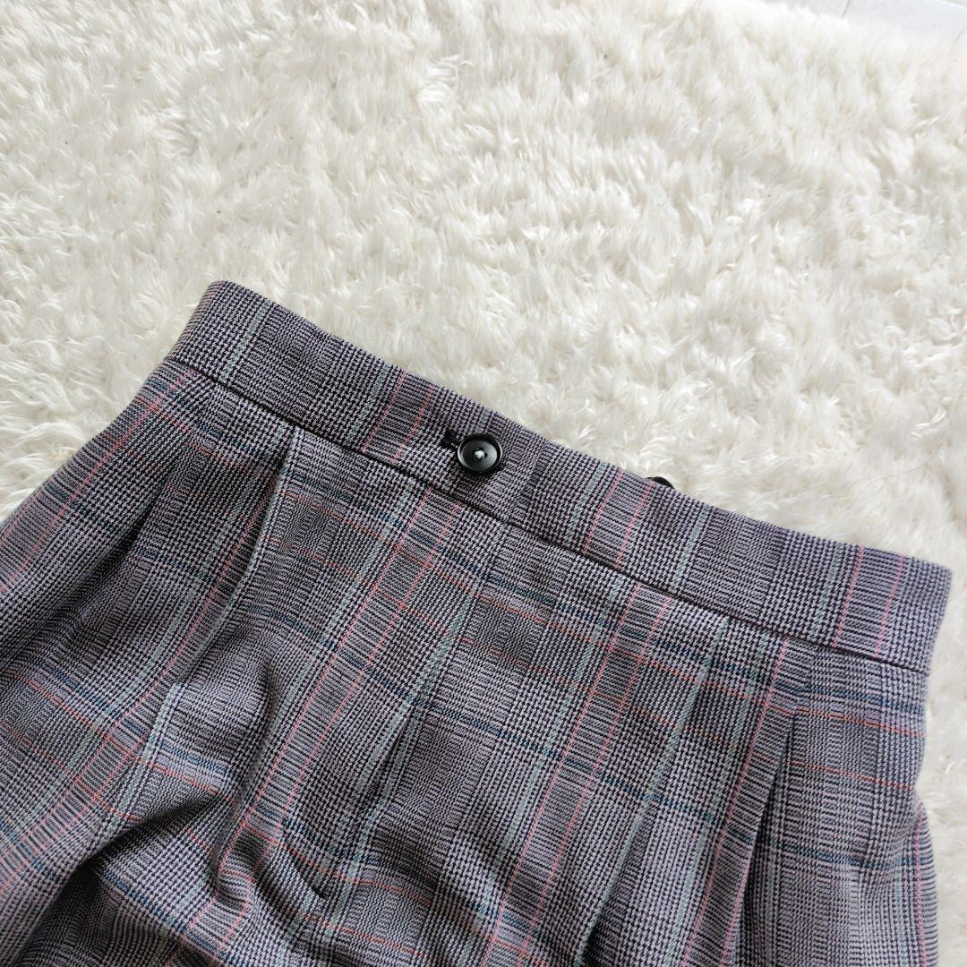 PSポールスミス　パンツスーツセットアップ チェック　グレー　水玉　フォーマル