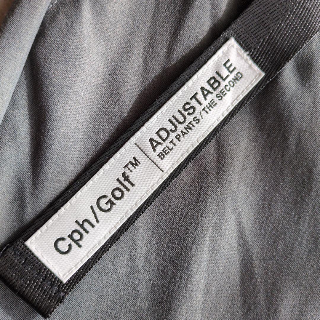 Cph/Golf アジャスタブルベルトパンツ グレー　限定セール