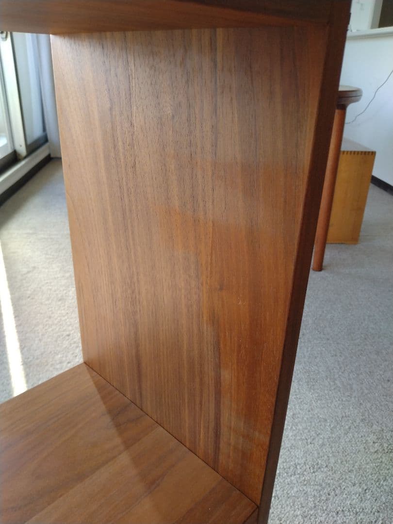 【訳あり良品】MUJI無印 スタッキングシェルフ3×2/ウォルナット材/ラック棚