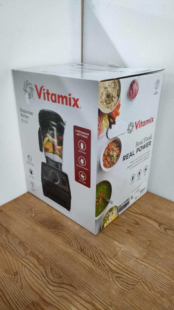 【目立った傷や汚れなし】バイタミックスE520　ブラック　1628