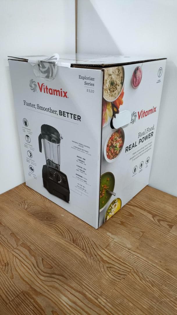 【目立った傷や汚れなし】バイタミックスE520　ブラック　1628