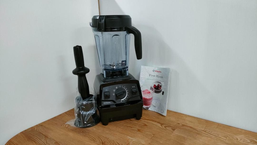 【目立った傷や汚れなし】バイタミックスE520　ブラック　1628