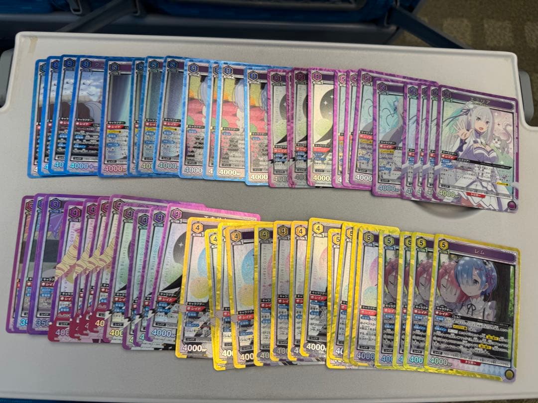 ユニオンアリーナ　ユニアリ　SR以下4コン　R UC リゼロ 全色