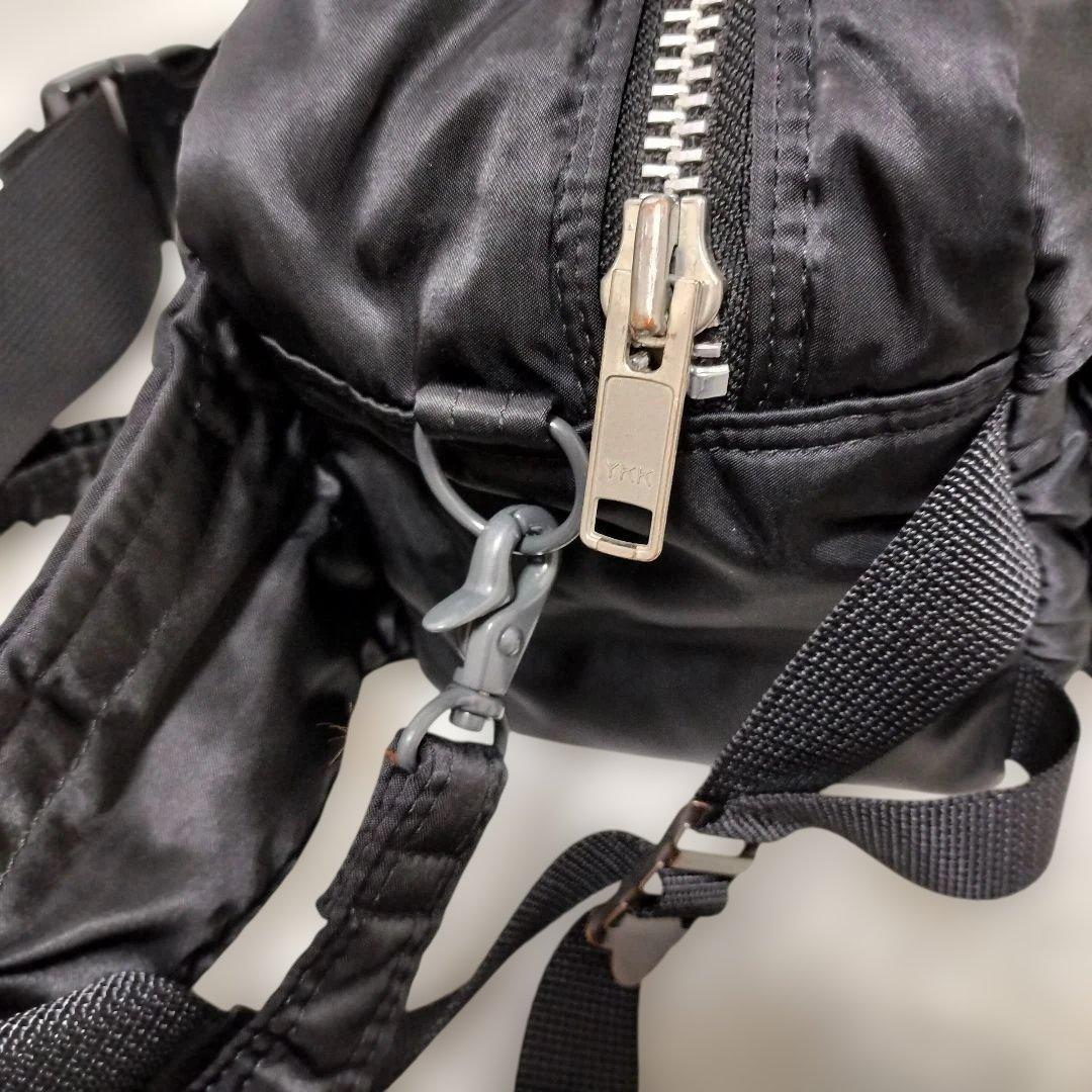 ポーター タンカー ウエストバッグ ボディバッグ 3way 黒