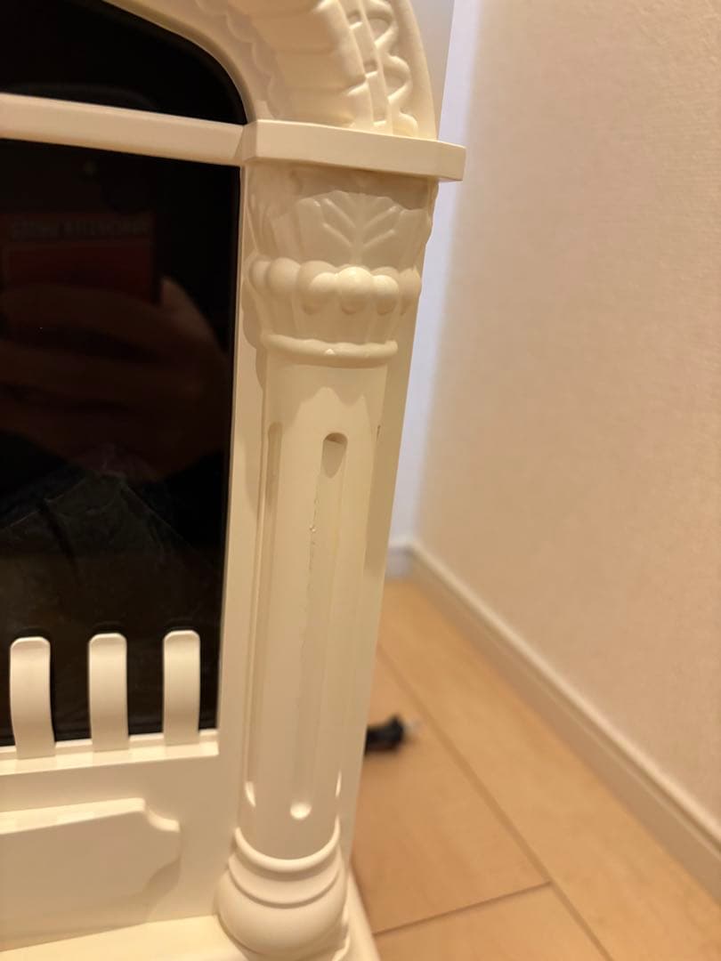 【ほぼ新品】ニトリ 暖炉型ファンヒーター 2023年製