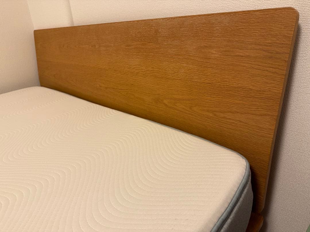 MUJI 無印良品 ダブルベッドフレーム オーク　※フレームのみ