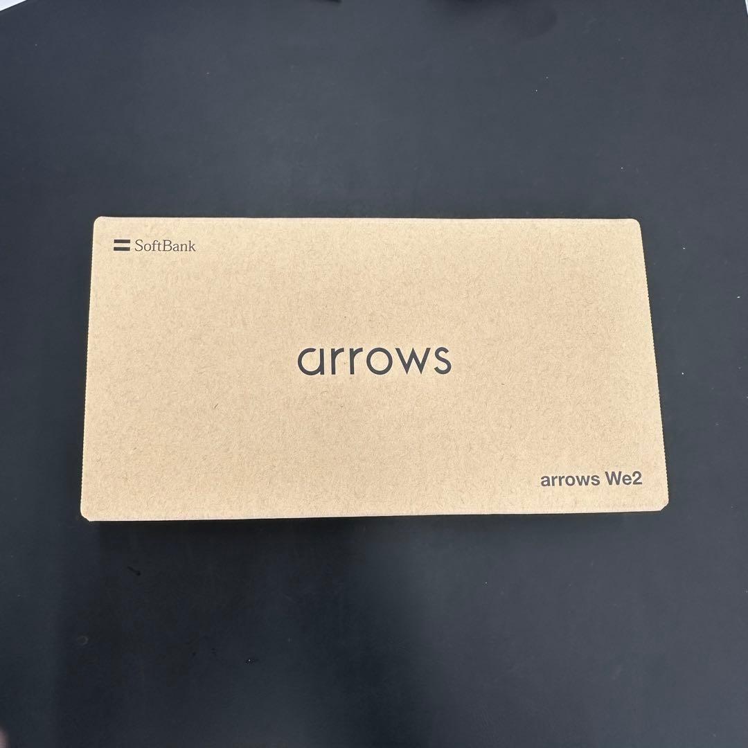 SoftBank arrows We2 ライトオレンジ 本体