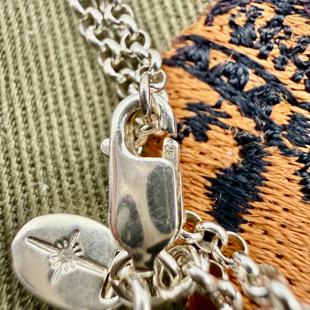 美品　SAAD ベル、甲丸チェーン2.0.mm 44センチ　ネックレスセット