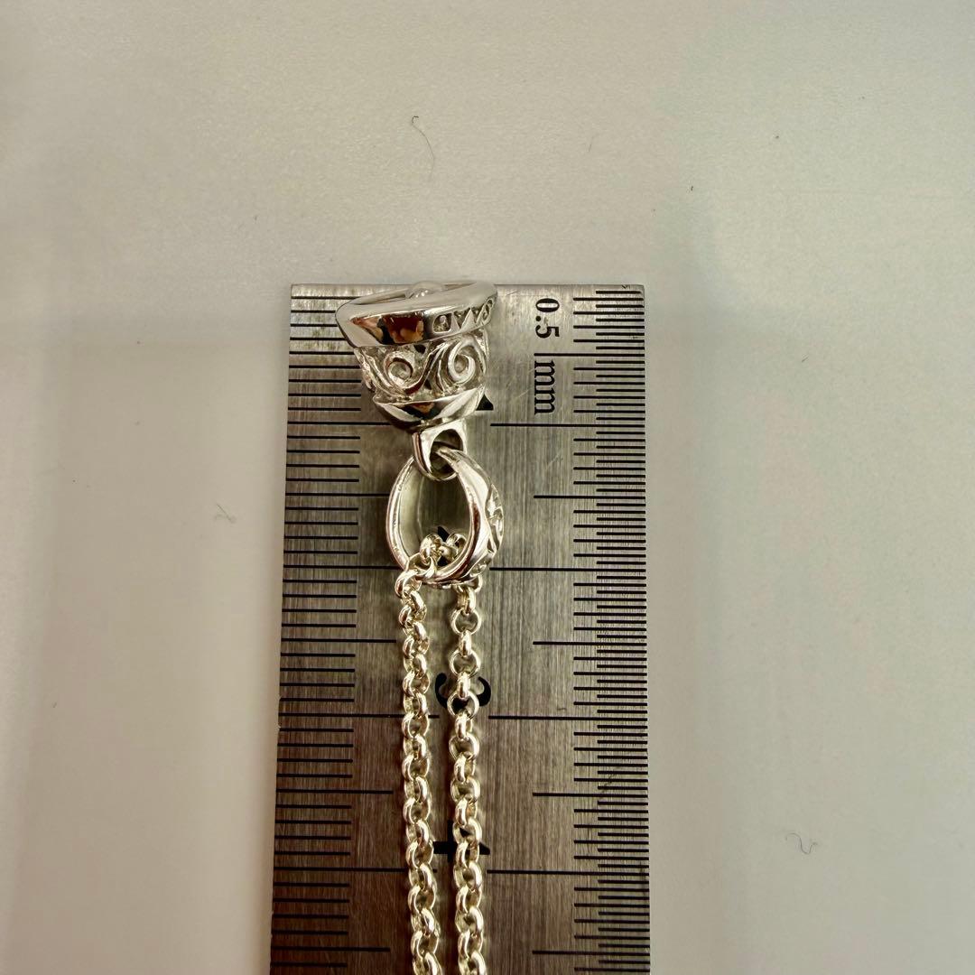 美品　SAAD ベル、甲丸チェーン2.0.mm 44センチ　ネックレスセット