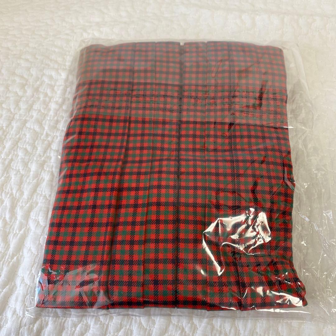 新品未使用品　familiar ワンピース 赤チェック柄　ファミリア　90