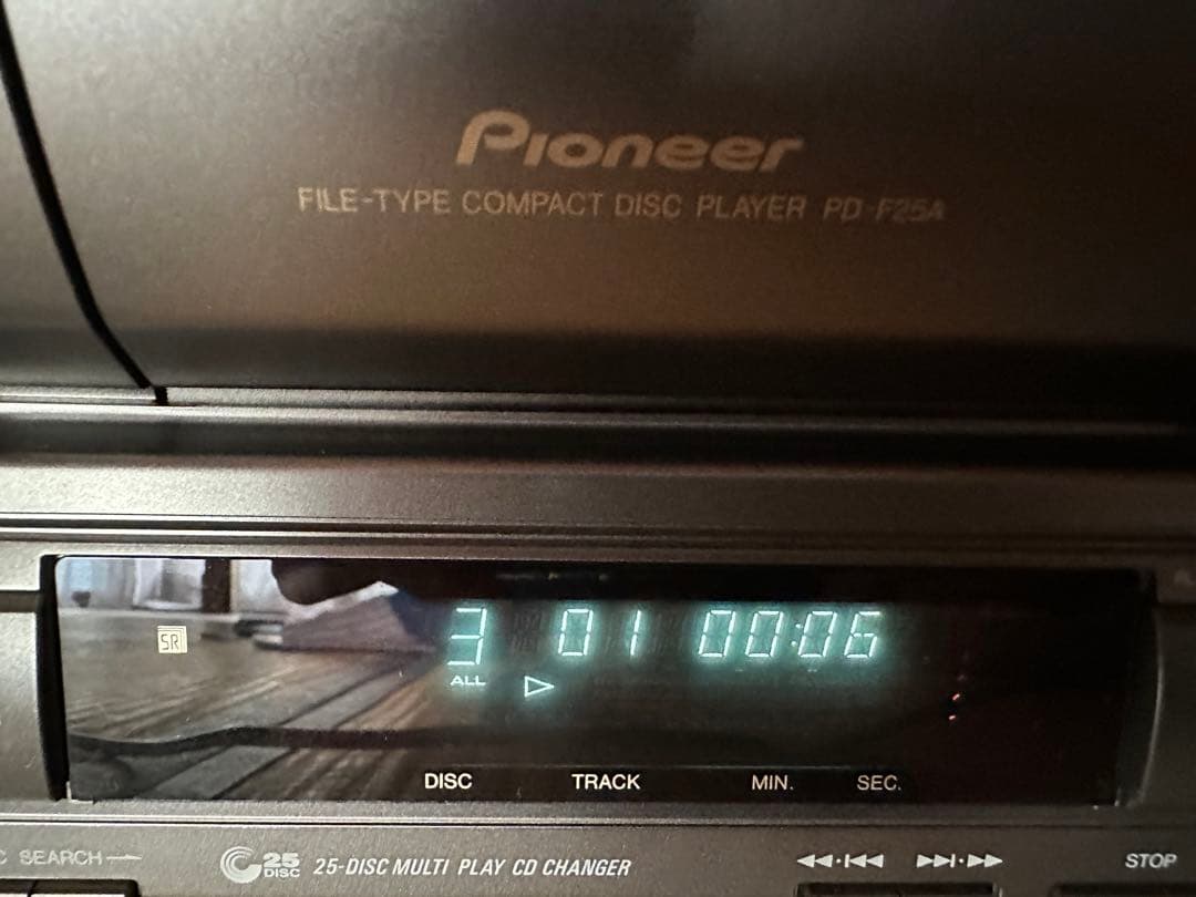 【状態動作良好】Pioneer 25枚CDチェンジャー PDF-25A