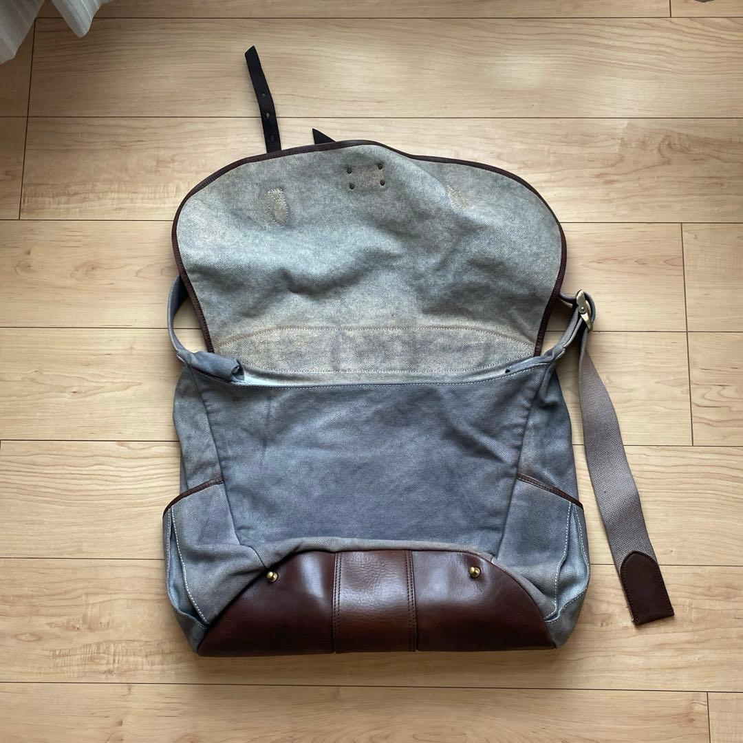 ネ*ウ様 メッセンジャーバッグ　voyager by waste 池之端銀革店