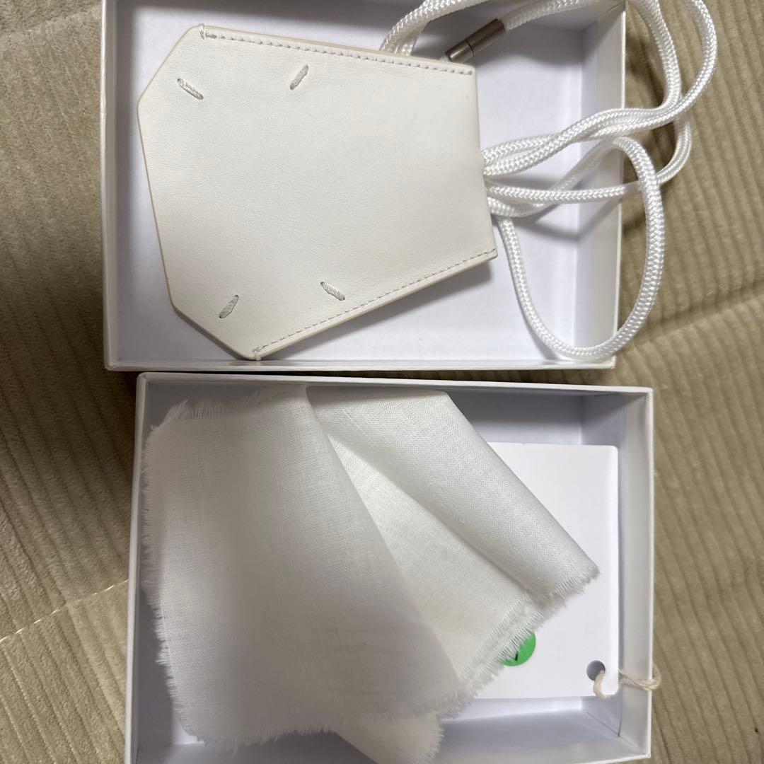 Maison Margiela ホワイト キーリング　クロシェット