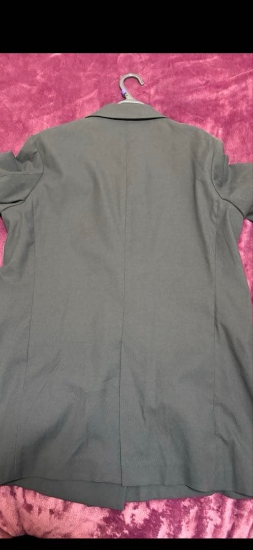 【値下げ】PLST プラステ リネンブレンドダブルジャケット ワイドパンツ L