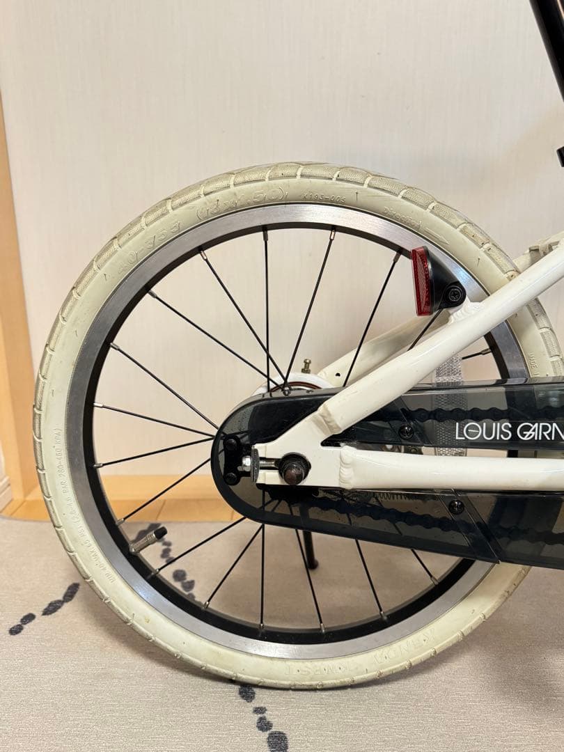 美品　LOUIS GARNEAU 子供用自転車 18インチ ホワイト