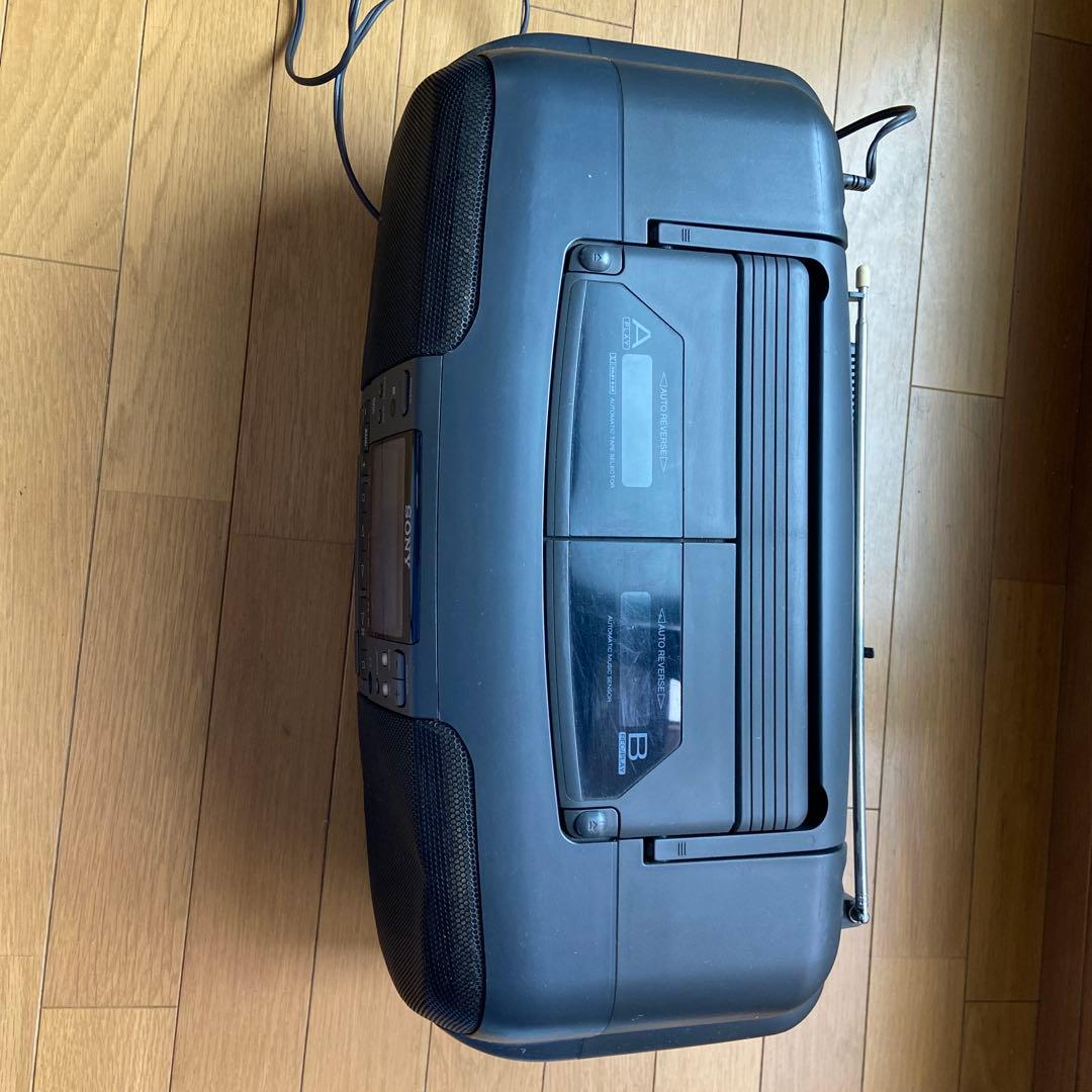 SONY ポータブル CD・MD・カセットデッキ取説有り　リモコンなし