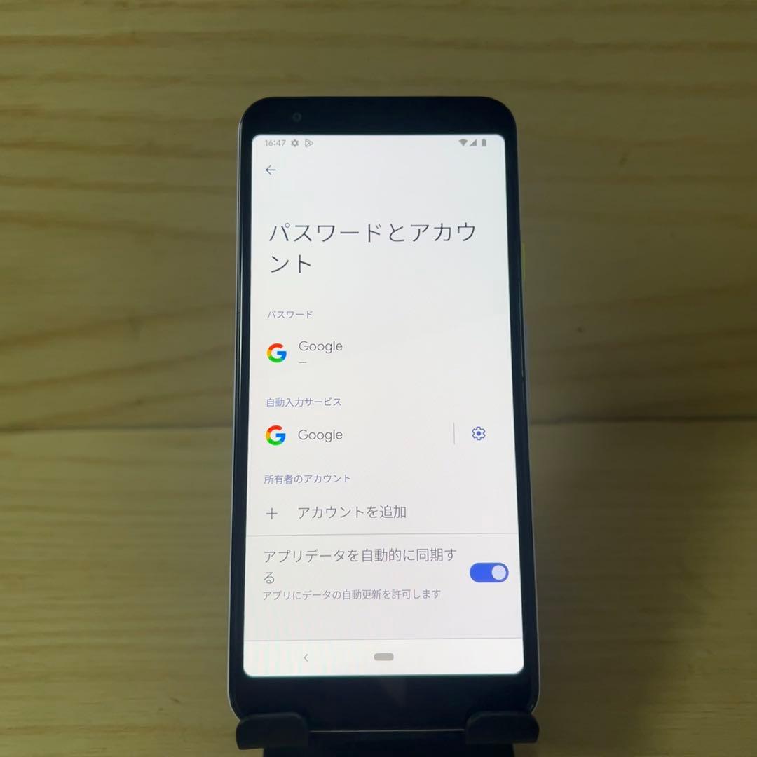 Google Pixel 3a 本体 H54