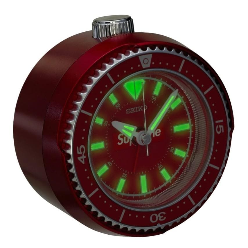 【おまけ付き】 Supreme Seiko Mai Alarm Clock 赤