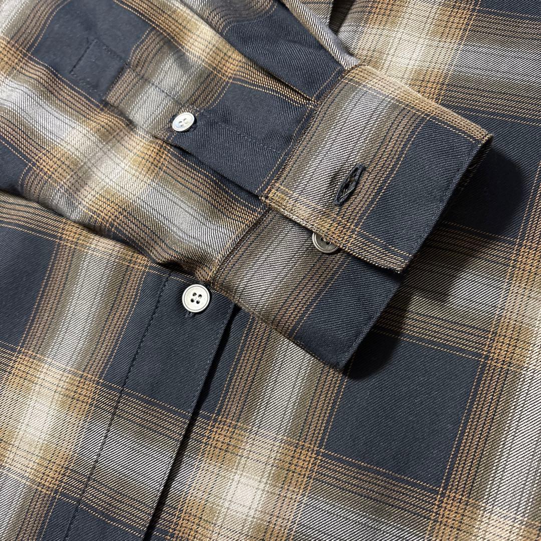 Spick & Span チェック長袖シャツ