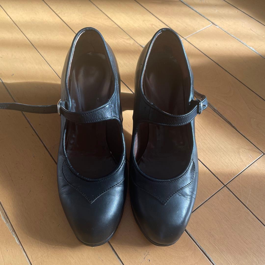 ガジャルド◆フラメンコシューズ ブラック 6