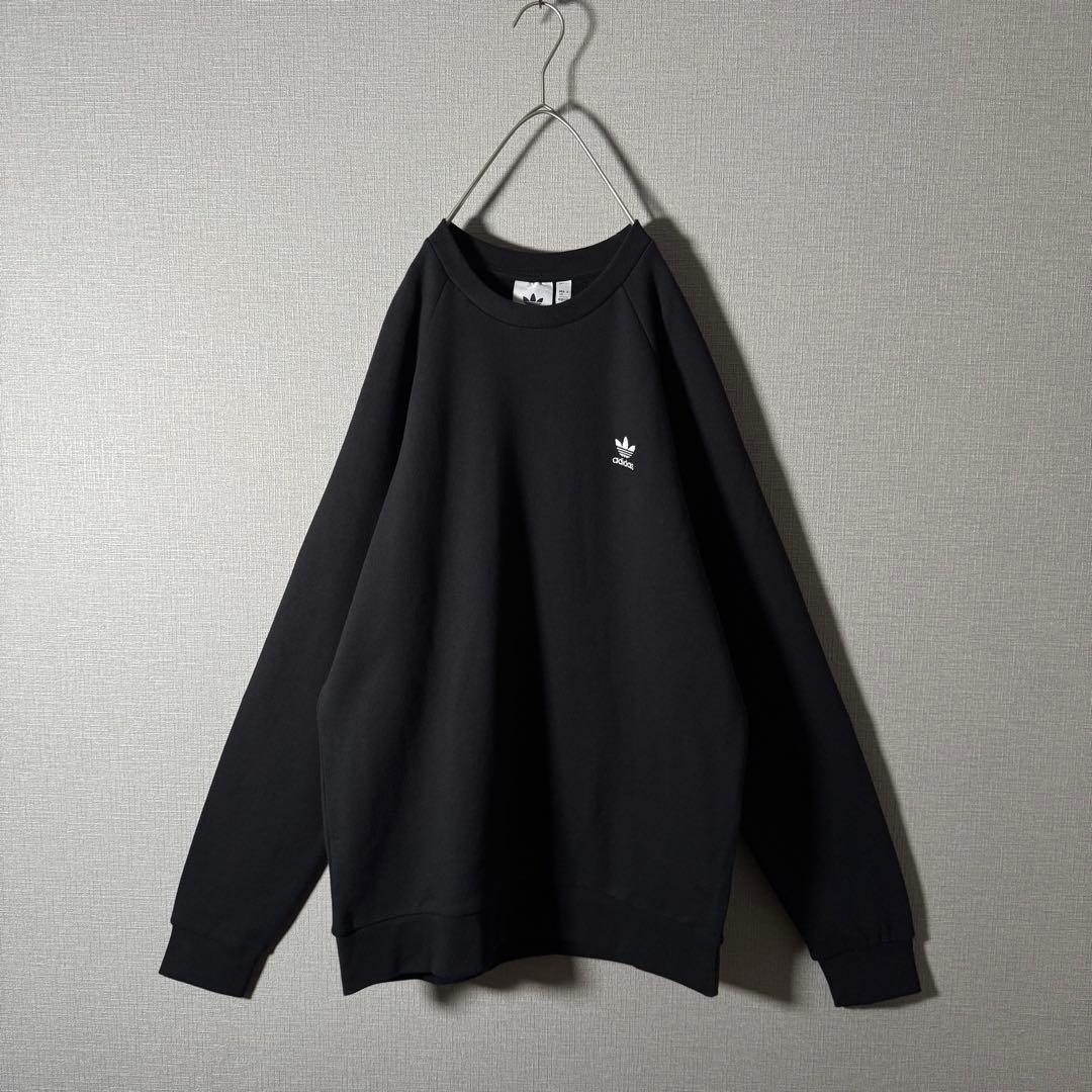 【新品・タグ付】adidas スウェット トレフォイル 刺繍ロゴ 希少XL