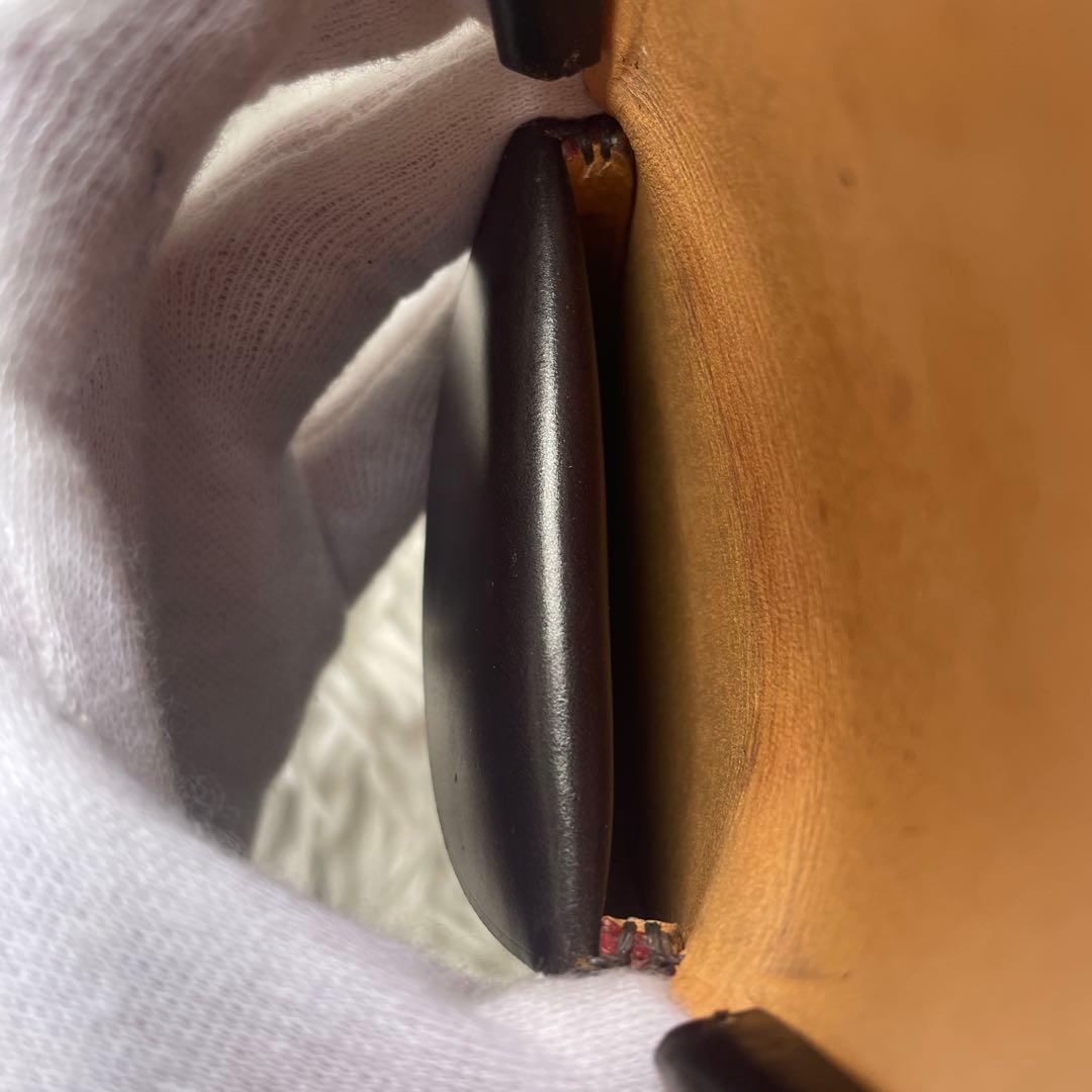 【極美品】ガンゾ 馬蹄 ケース コードバン