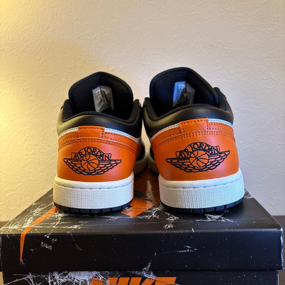 ジョーダン1 LOW オレンジ 26cm