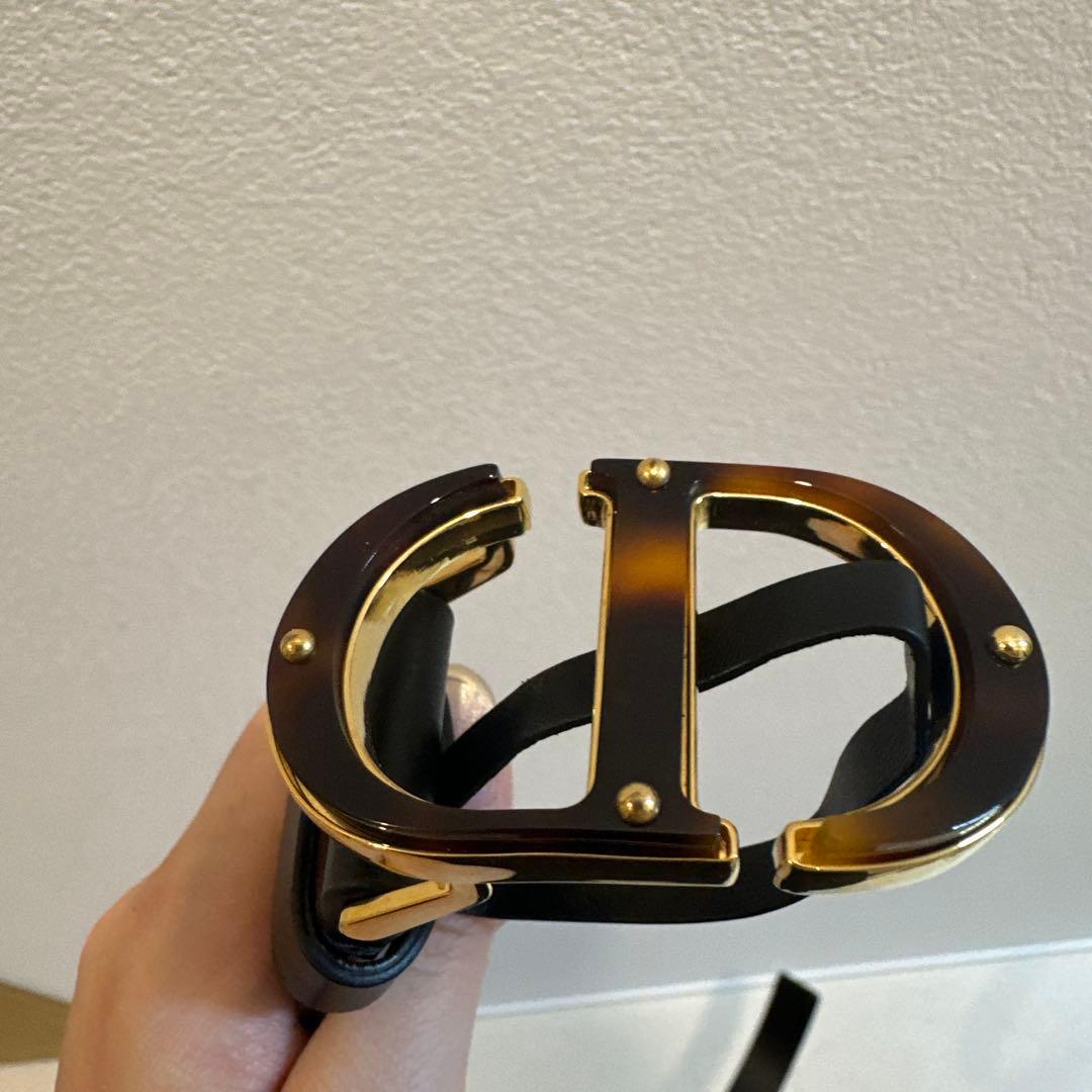 クリスチャンディオール　べっ甲　ベルト